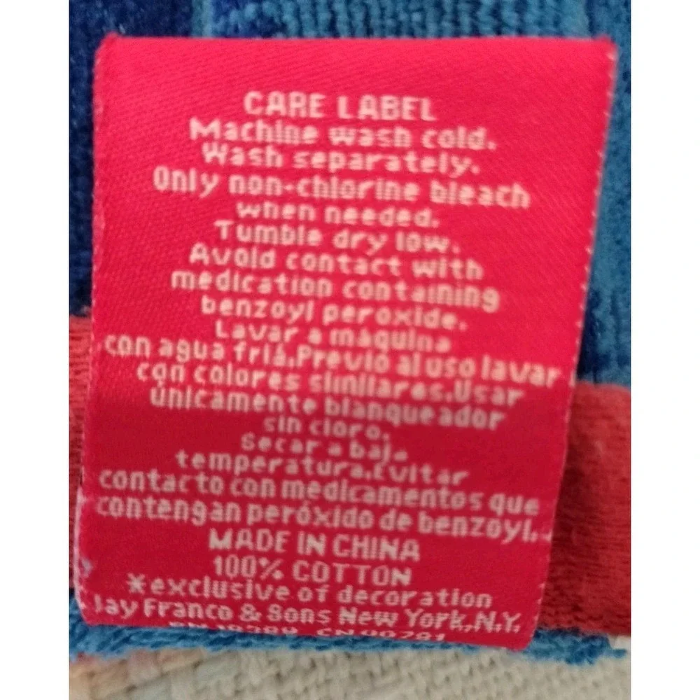 Disney Pixar Cars‎ Beach Towel Lightning McQueen & Mater Jay Franco Cotton 31x57